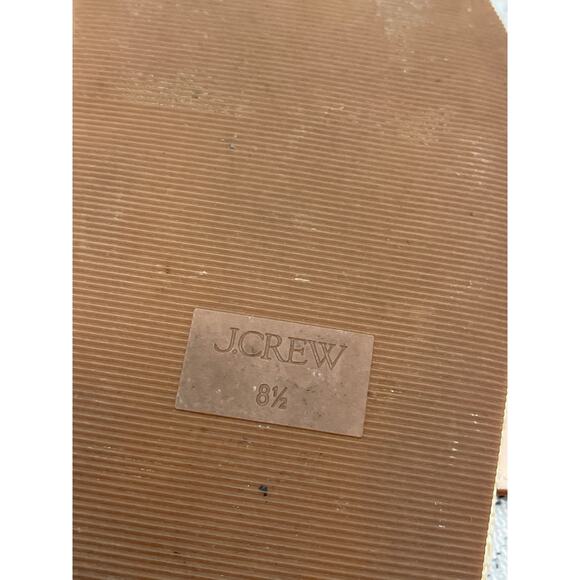 J. Crew Marlow sandals in raffia leather upper slides, size 8.5, style : bx926, - Picture 4 of 9